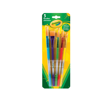Paint Brush Set, 5 Count  | Crayola