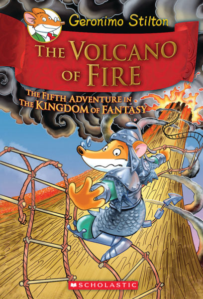#5: The Volcano of Fire - Hardcover | Geronimo Stilton