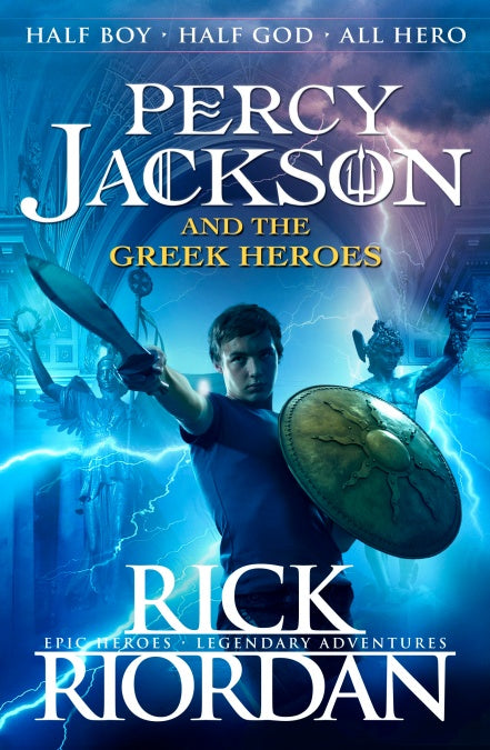Percy Jackson and the Greek Heroes (Book #2 in the Series)- Paperback | Rick Riordan