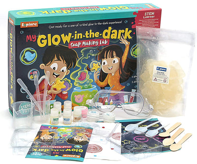 My Glow-in-The-Dark Soap Making Lab - STEM | Explore by Explore Toy