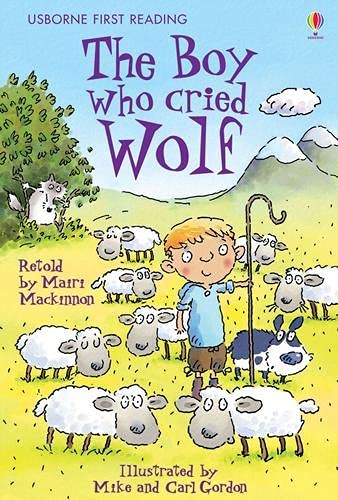 The Boy Who Cried Wolf: First Reading Level 3 - Paperback | Usborne Books by Usborne Books UK Book