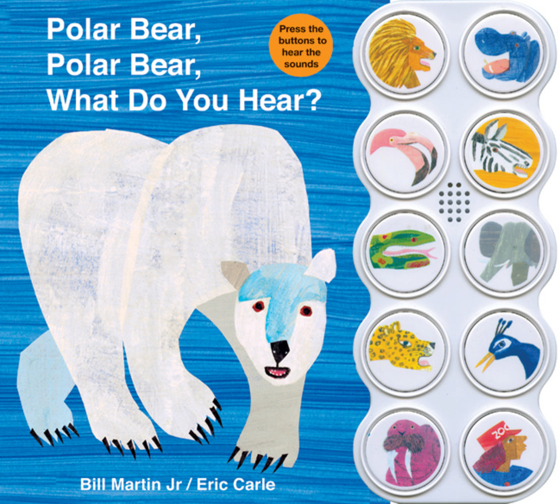 Polar Bear, Polar Bear What Do You Hear? Sound book - Board Book | Priddy Books