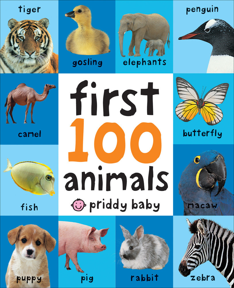 First 100 Animals - Board Book | Priddy Books