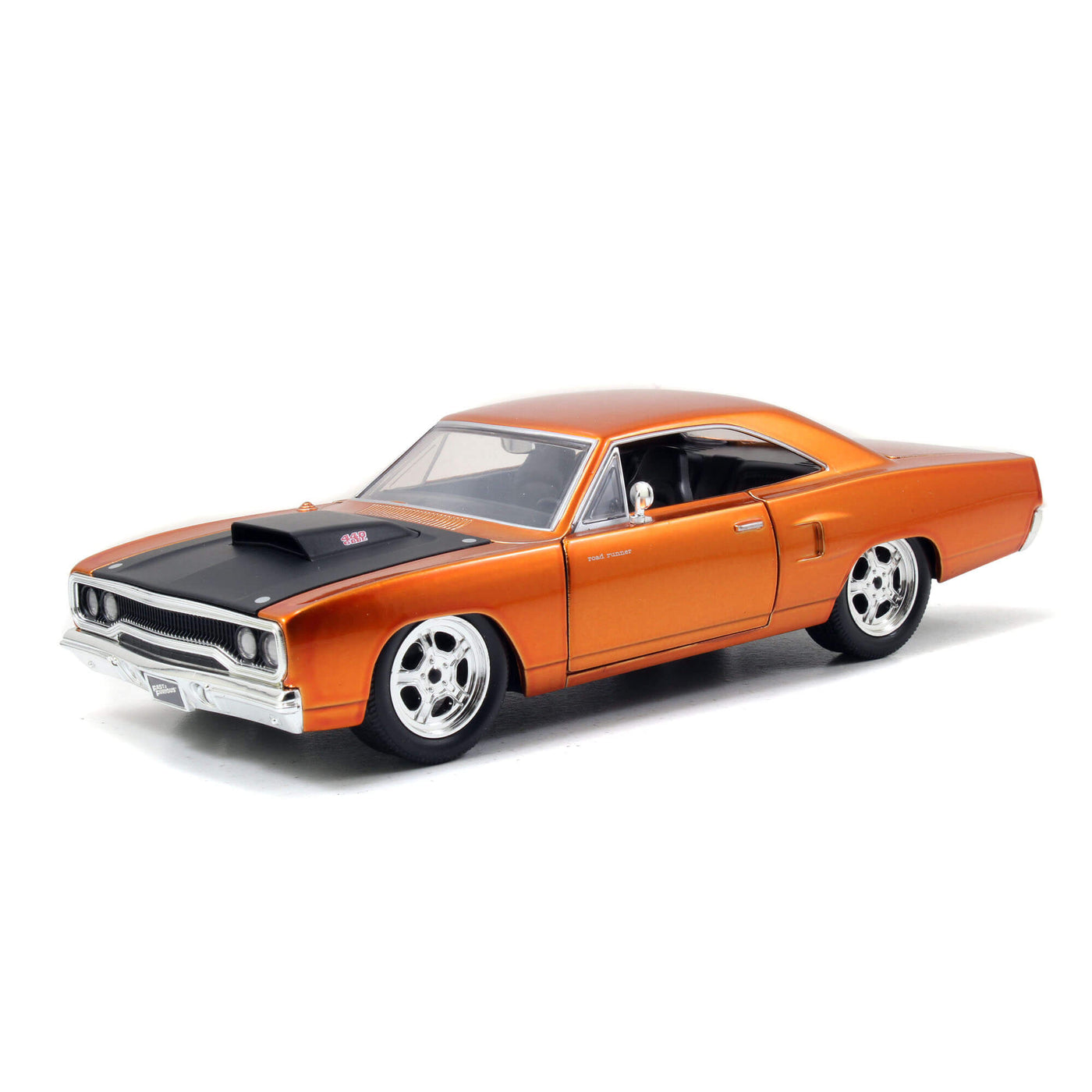 Dom’s 1970 Plymouth Road Runner: Fast & Furious - 1:24 Scale | Jada Toys