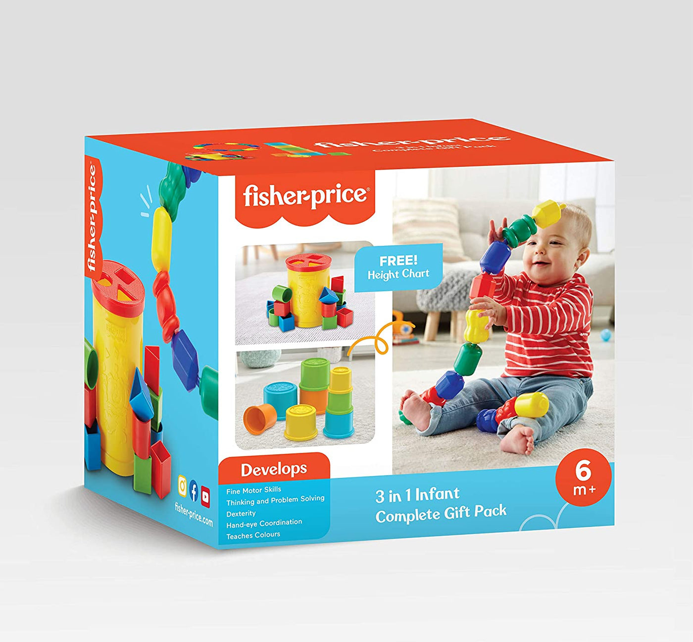 3-in-1 Infant Complete Gift Pack | Fisher Price