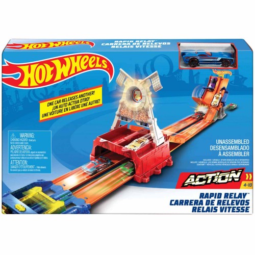 Rapid Relay Trackset | Hot Wheels®