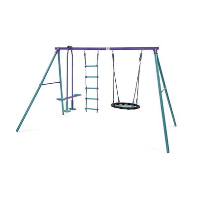 Metal Multiplay Swing Set | Plum® by Plum, UK Indoor & Outdoor Play Equipments