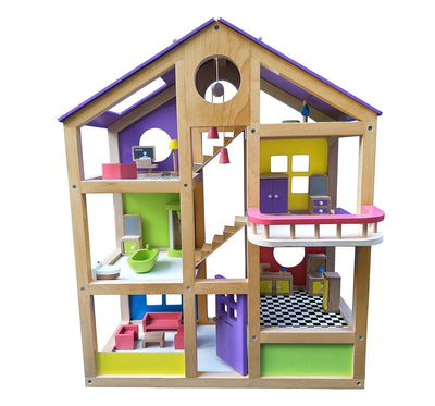 Playful Furnished Dollhouse | Hilife