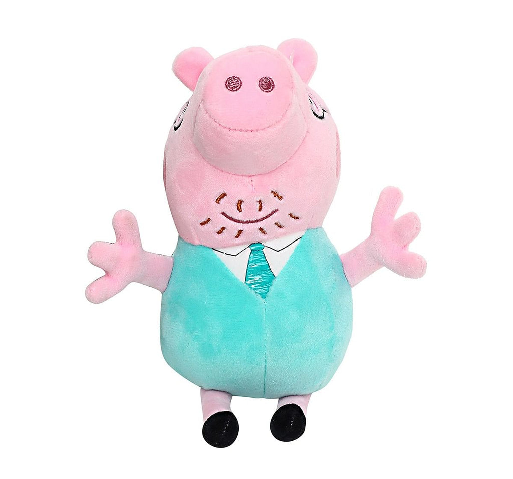 Daddy Pig Plush - 19 cm Soft Toy | Peppa Pig