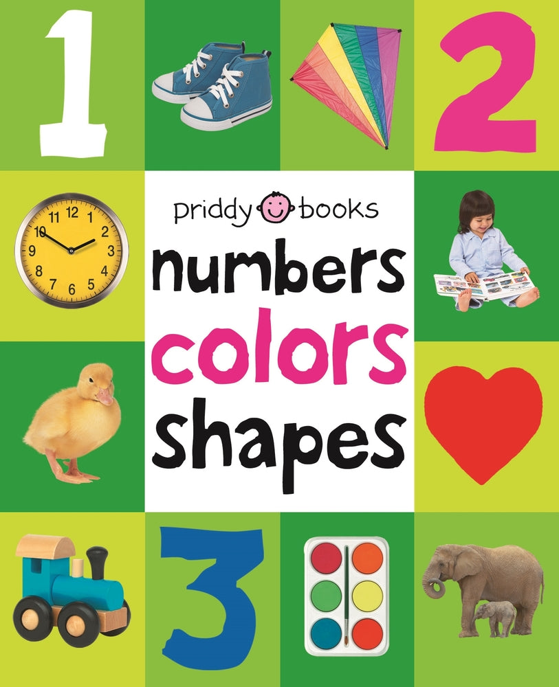 Numbers, Colors, Shapes - Board Book | Priddy Books