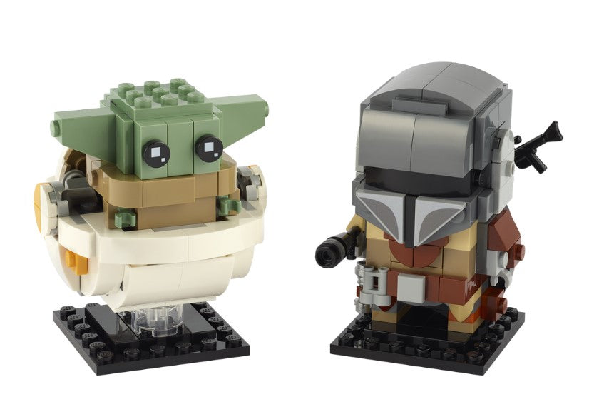 LEGO Star Wars Brick Headz #75317 : The Mandalorian™ & the Child