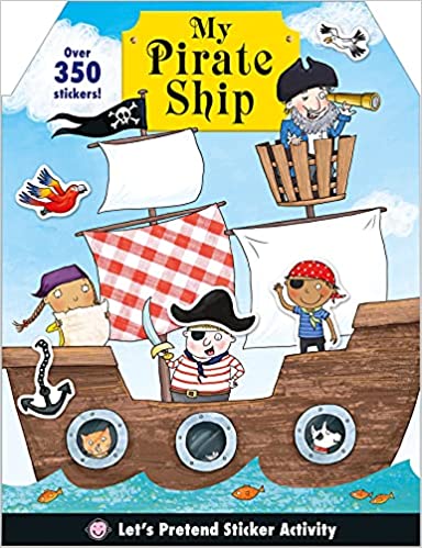 My Pirate Ship Sticker Activity Book - Paperback | Priddy Books