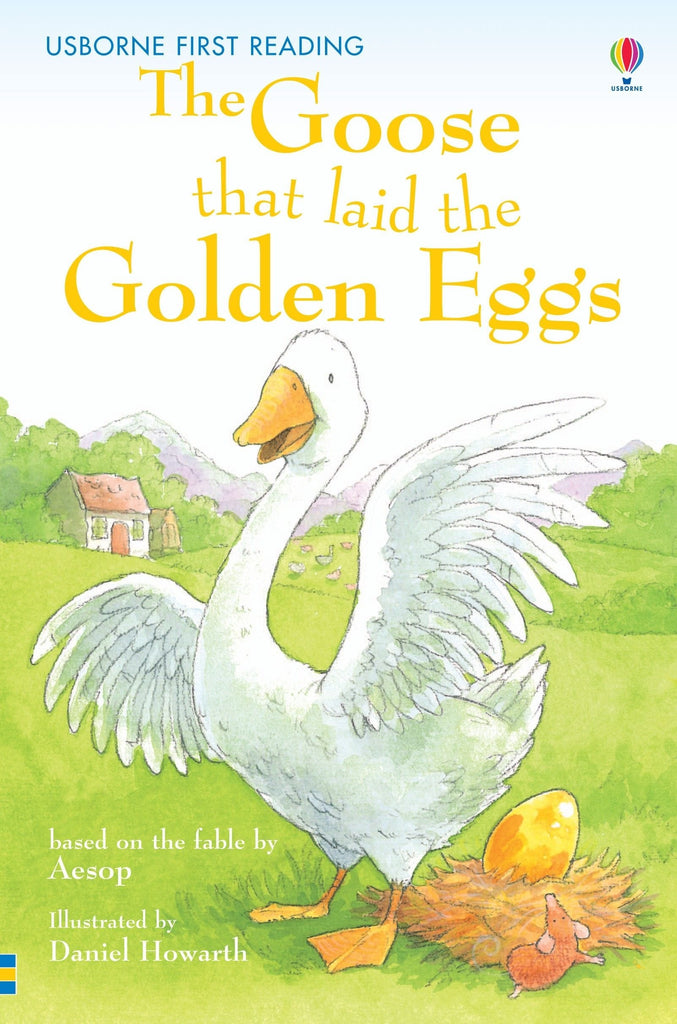 The Goose that laid the Golden Eggs: First Reading Level 3 - Paperback | Usborne Books