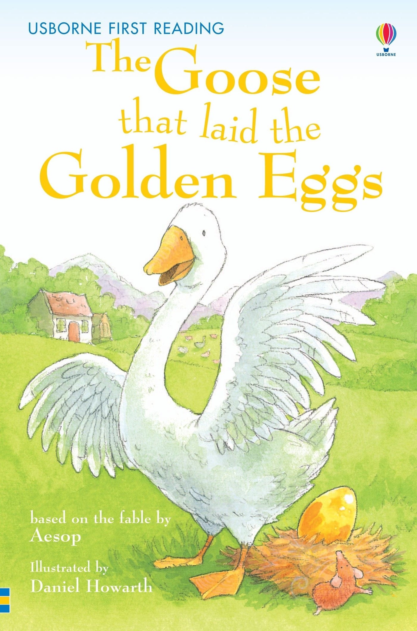 The Goose that laid the Golden Eggs: First Reading Level 3 - Paperback | Usborne Books by Usborne Books UK Book