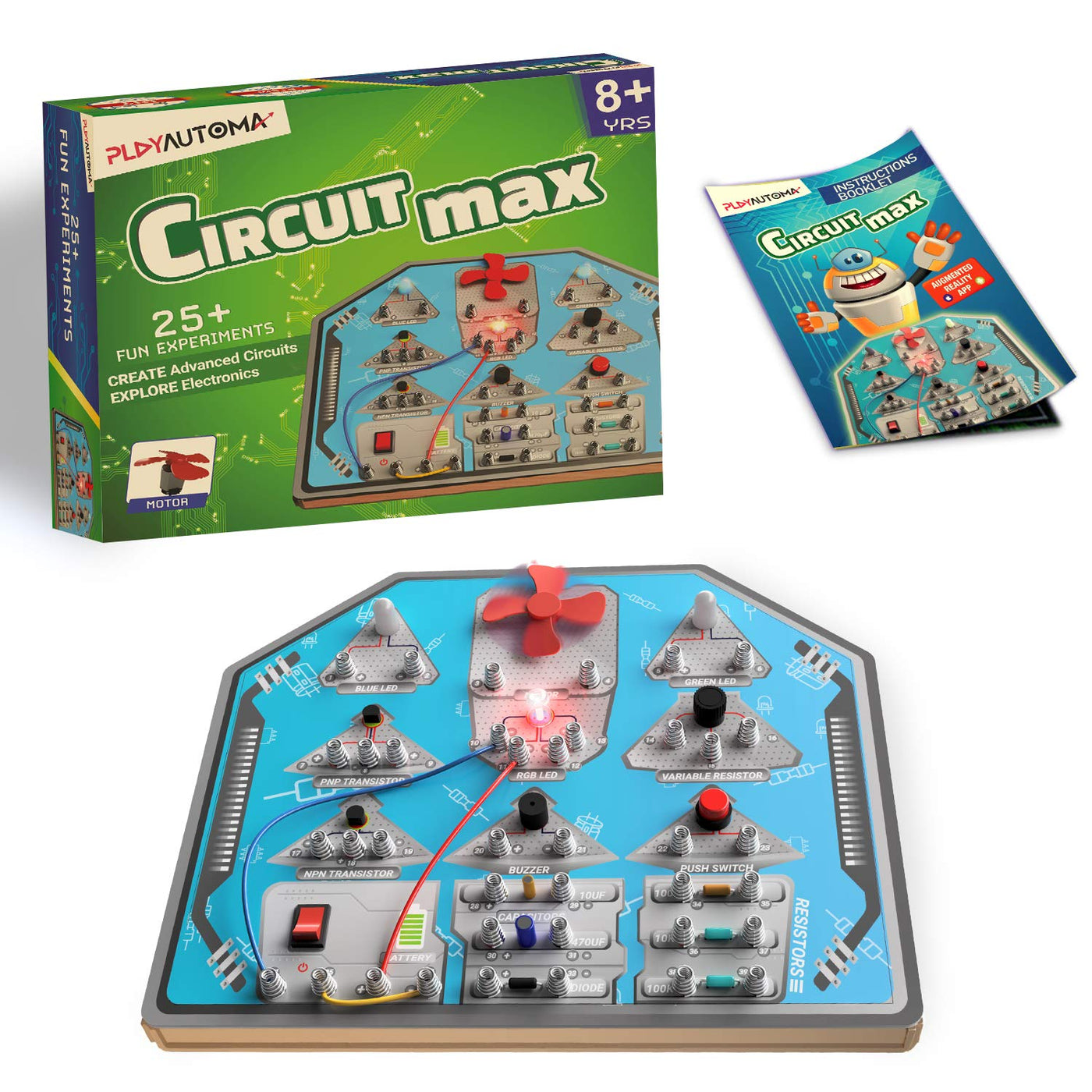 Circuit Max - 25+ Fun Electronics Experiments | Play Automa