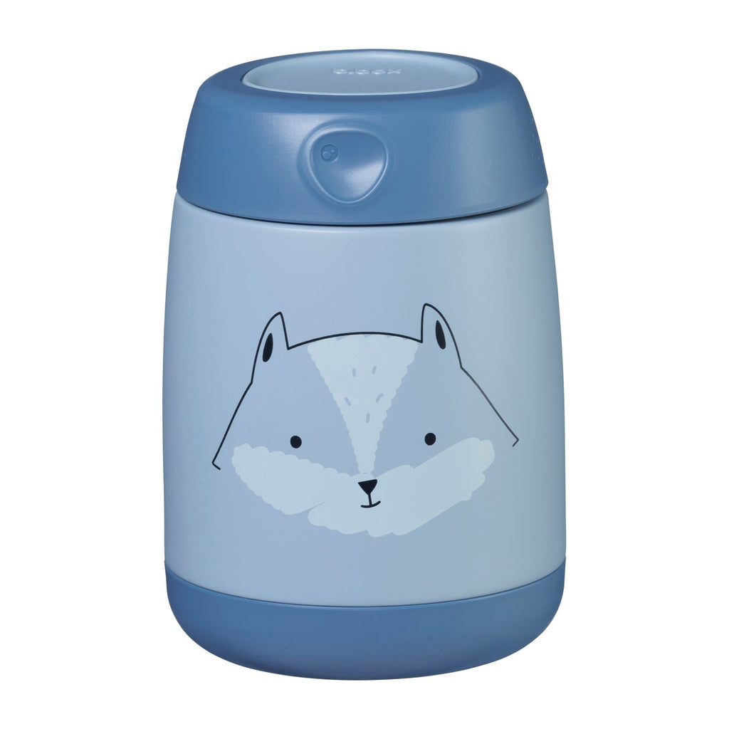 Insulated Food Jar 210 ml - Mini- Friendly fox Blue | B.box