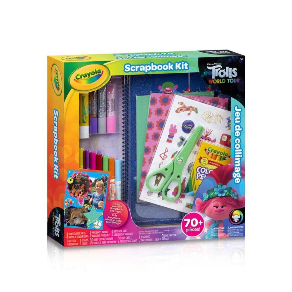 Troll World Tour Scrapbook Kit | Crayola