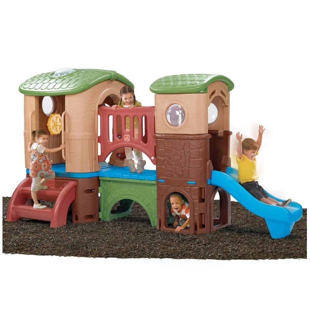 Clubhouse Climber with Slides | STEP2