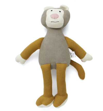 Monkey: Soft Toy for Kids - Multicolour | Pluchi