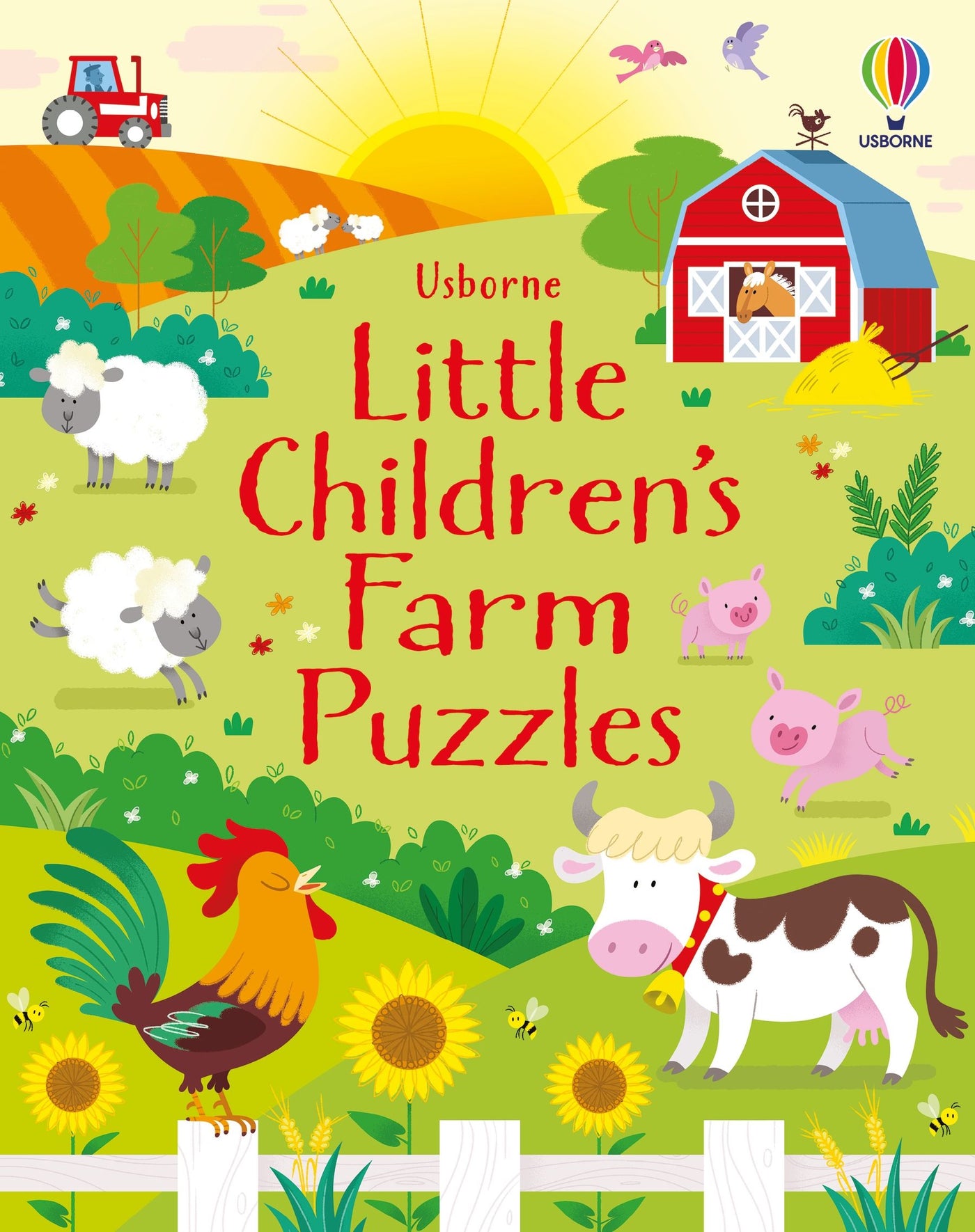 Little Children's Farm Puzzles - Paperback | Usborne