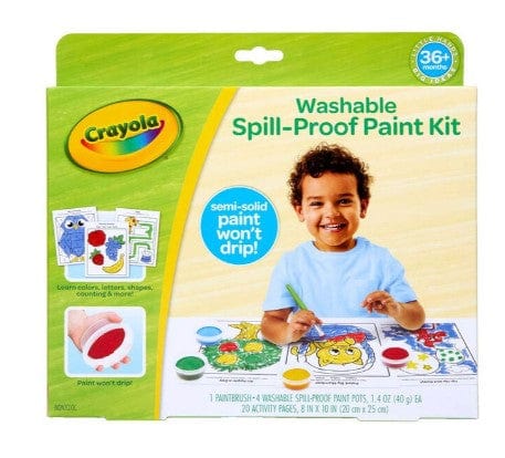 Washable Spill-Proof Paint Kit | Crayola by Crayola, USA Art & Craft