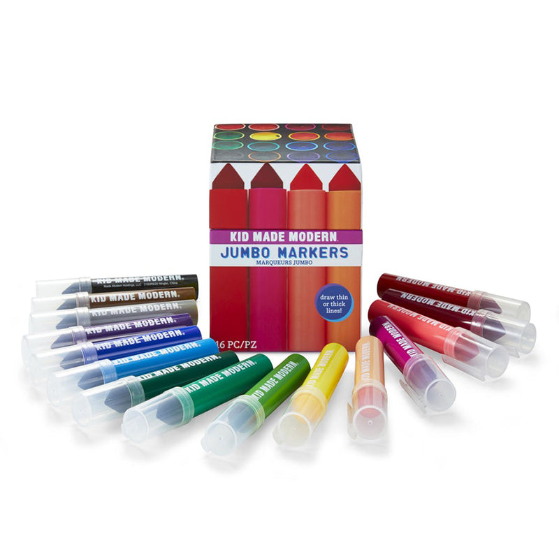 Jumbo Markers (Set of 16) | Kid Made Modern