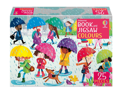 Colours: Book and Jigsaw - Paperback | Usborne
