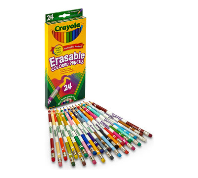 Erasable Colored Pencils 24 Count | Crayola