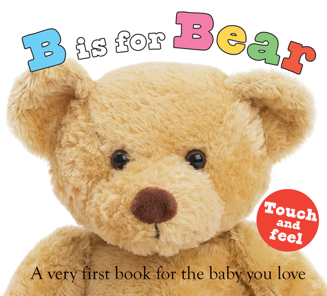 ABC Touch & Feel: B is for Bear - Board Book | Priddy Books