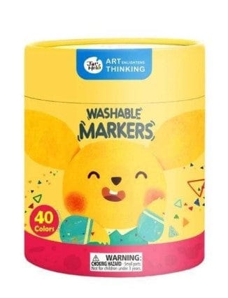 Washable Markers - 40 Colors | Jar Melo by Jar Melo Art & Craft