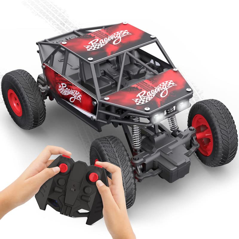 All Terrain Vehicle Remote Car with Nitro Boost-Fiery Red (1:20 Scale) | Mirana