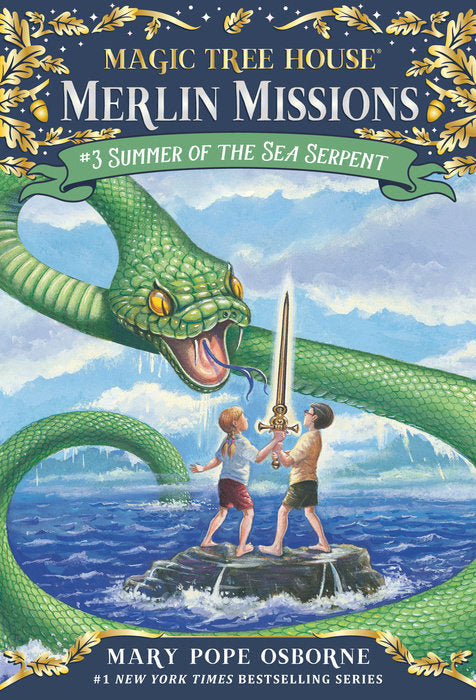 #3 Summer of the Sea Serpent: Magic Tree House Merlin Missions – Paperback | Mary Pope Osborne