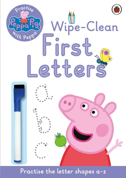 Peppa Pig: Practise with Peppa: Wipe-Clean First Letters - Paperback | Ladybird Books