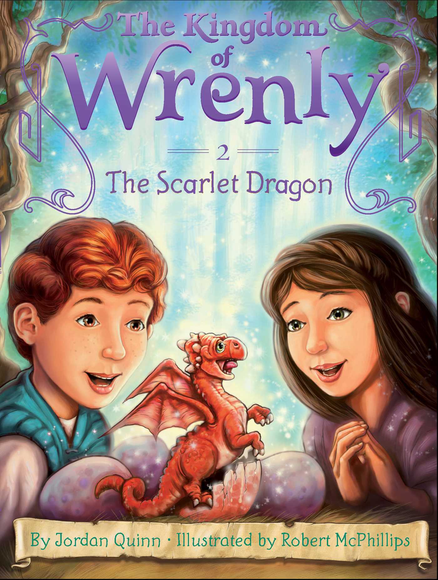 The Scarlet Dragon: #2 of The Kingdom of Wrenly - Paperback | Jordan Quinn by Simon & Schuster Book