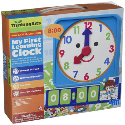 My First Learning Clock Kit | 4M