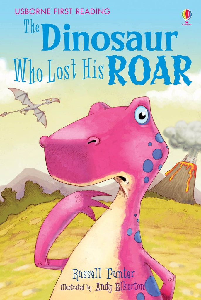 The Dinosaur Who Lost His Roar: First Reading Level 3 - Paperback | Usborne Books