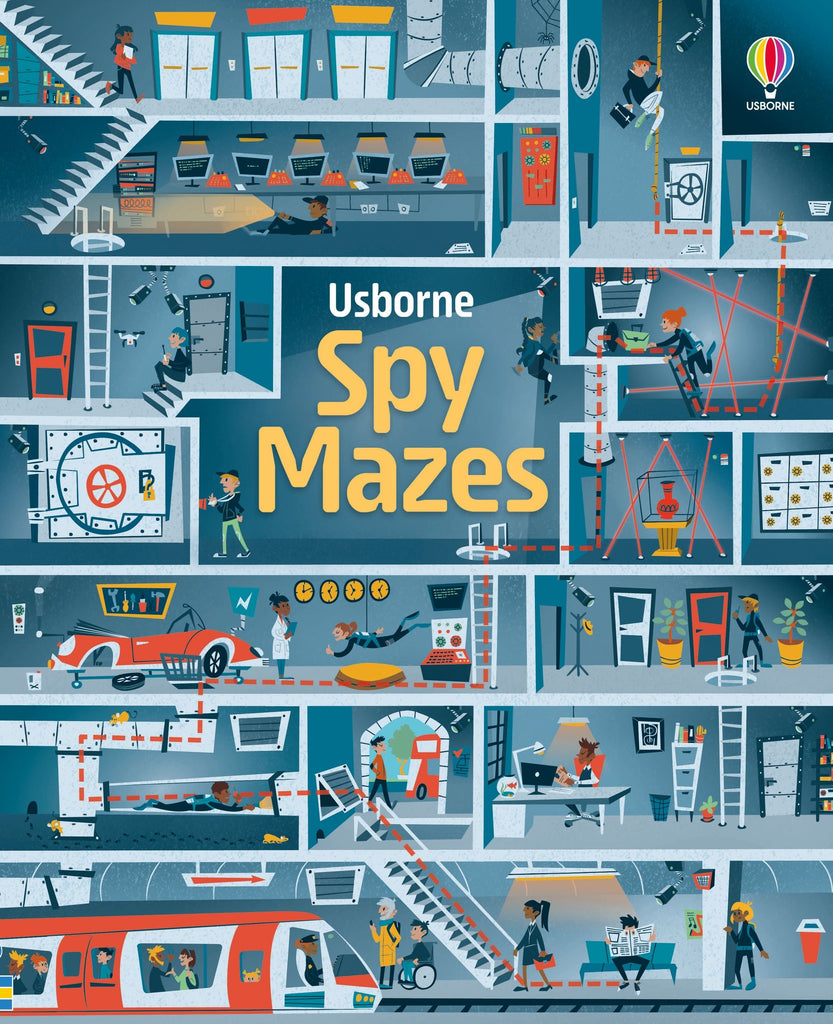 Spy Mazes - Paperback | Usborne