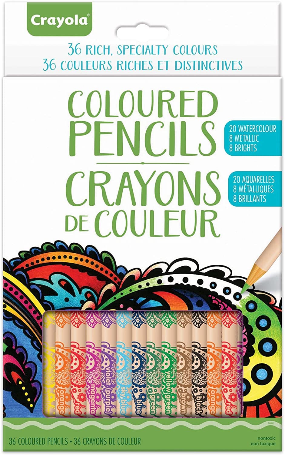 Coloured Pencils: 36-Count | Crayola