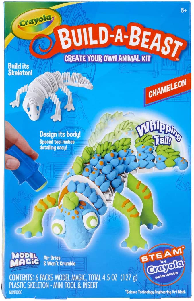 Build A Beast Chameleon Craft Kit | Crayola