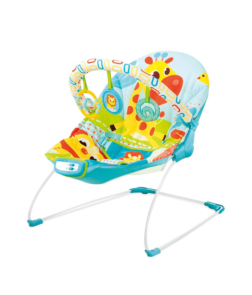 Music Vibrations Bouncer - (Jungle 1) Multicolor | Mastela