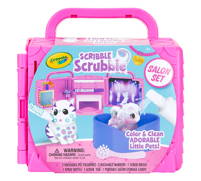 Scribble Scrubbie Pets Beauty Salon Playset | Crayola
