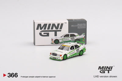 Mercedes-Benz 190E 2.5 16 Evolution II 1991 DTM Zakspeed #20 Michael Schumacher - Scale: 1:64 | Mini GT