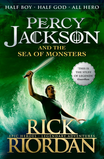 Percy Jackson and the Sea of Monsters (Book #2 in the series) - Paperback | Rick Riordan