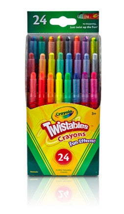 Fun Effects! Twistables Crayons - 24 Count | Crayola