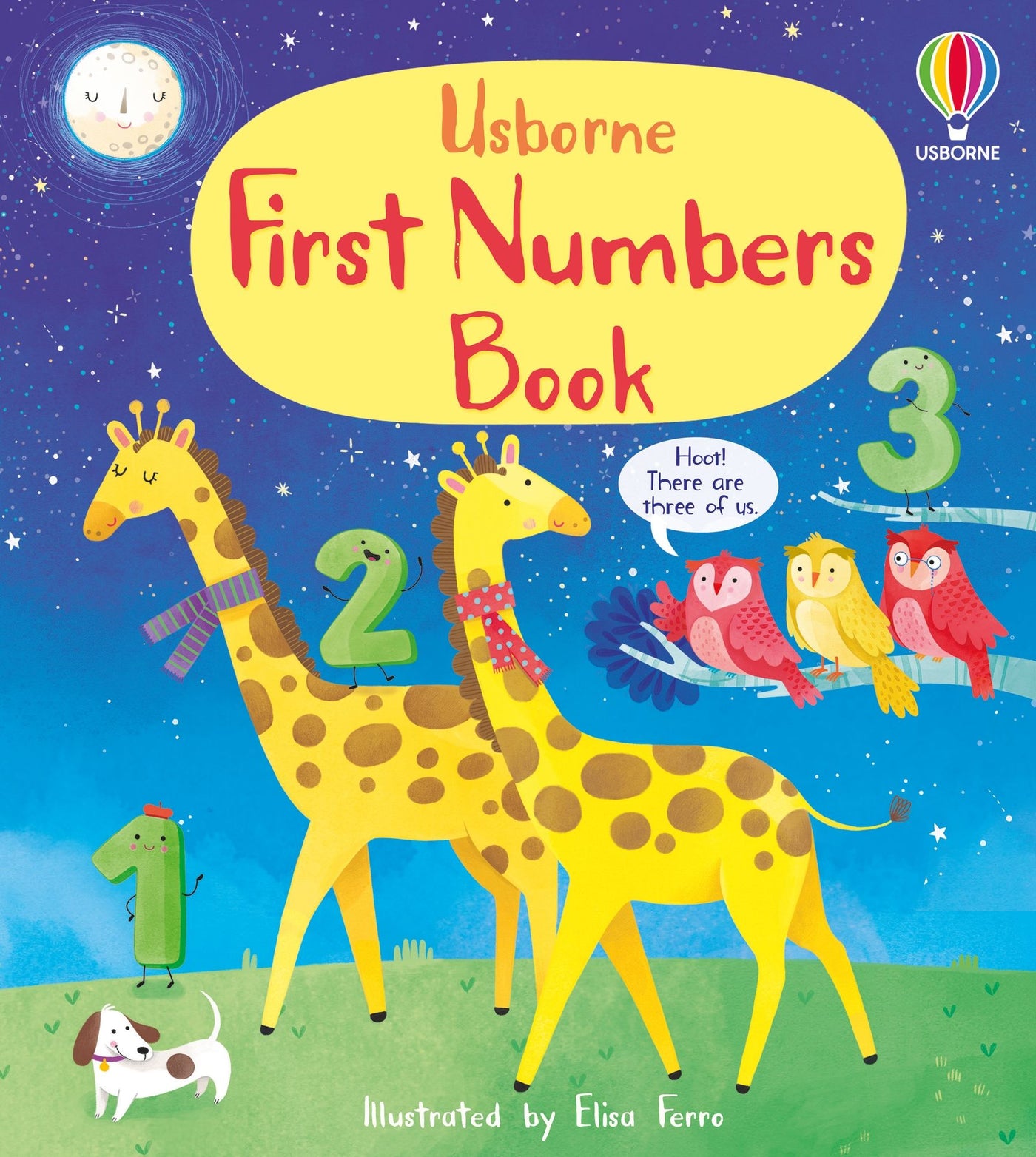 First Numbers Book - Board Book | Usborne