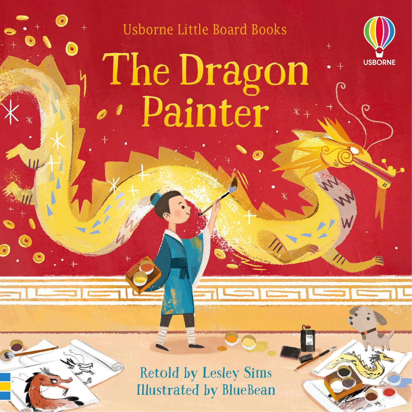 The Dragon Painter - Board Book | Usborne