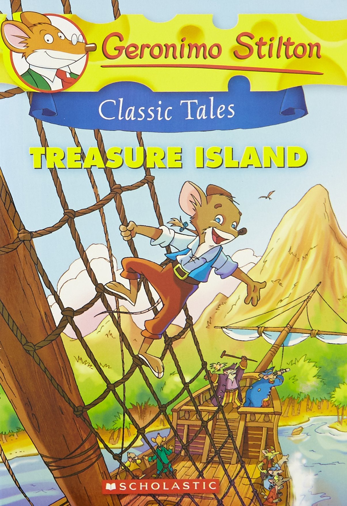 Classic Tales: Treasure Island - Paperback | Geronimo Stilton