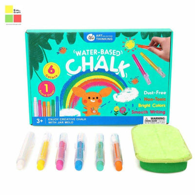 Water-Based Chalk ( 6 Colors) | Jar Melo by Jar Melo Art & Craft