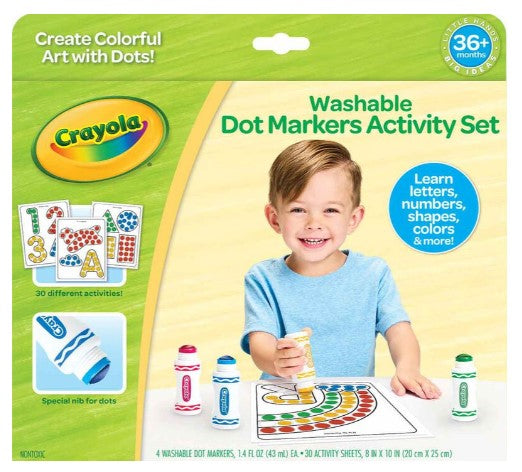 Washable Dot Markers Activity Set | Crayola