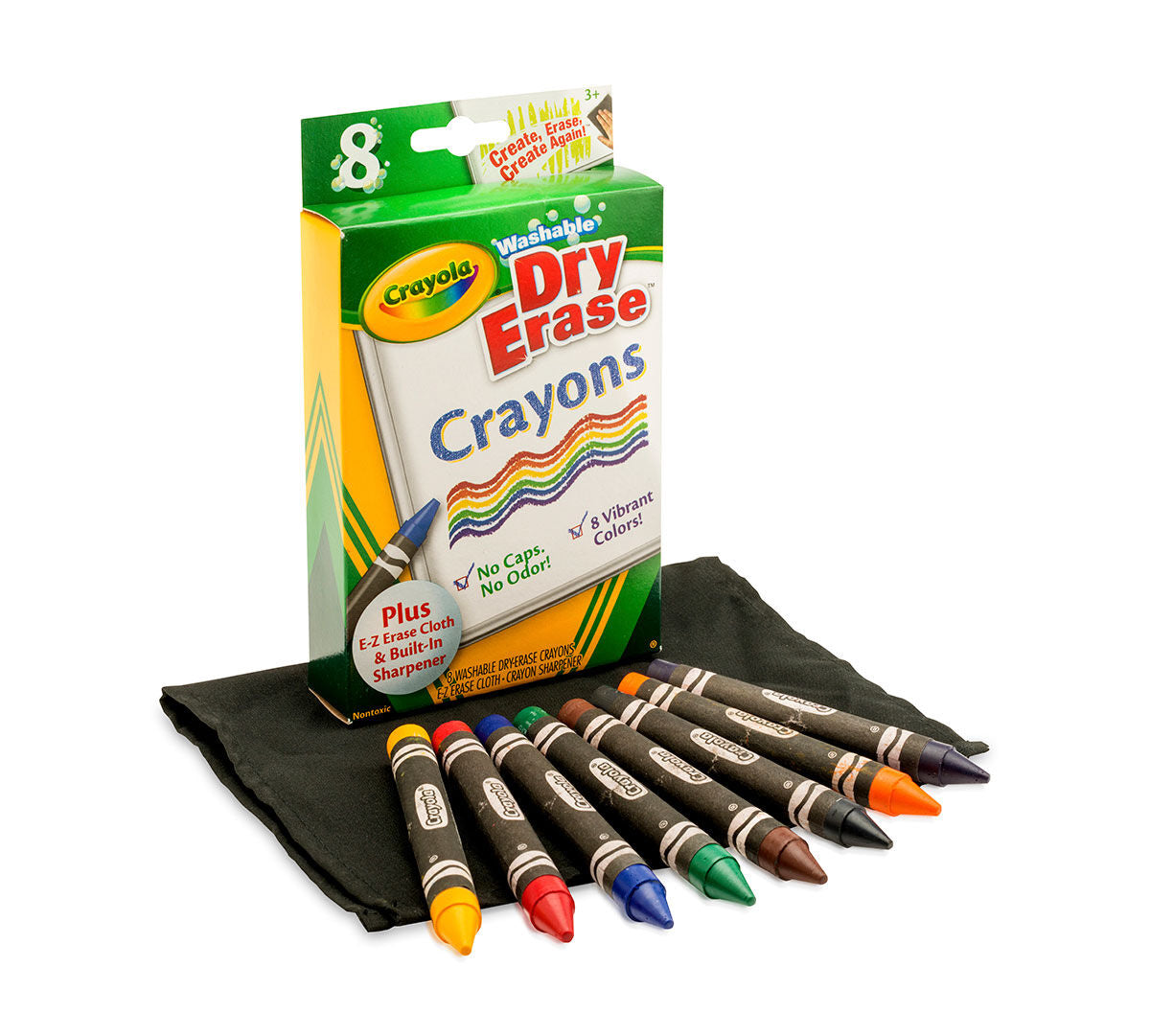 Dry-Erase Crayons 8 Count | Crayola